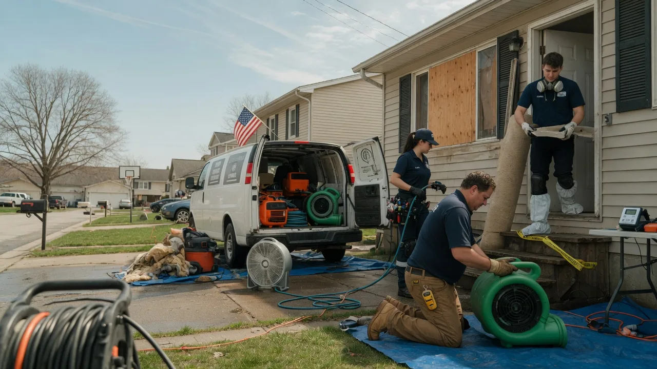 Water Damage Restoration in Woodson, TX near me